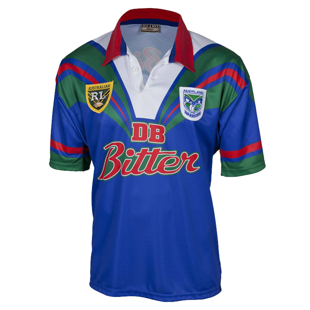 1995 New Zealand Warriors Retro Home Jersey
