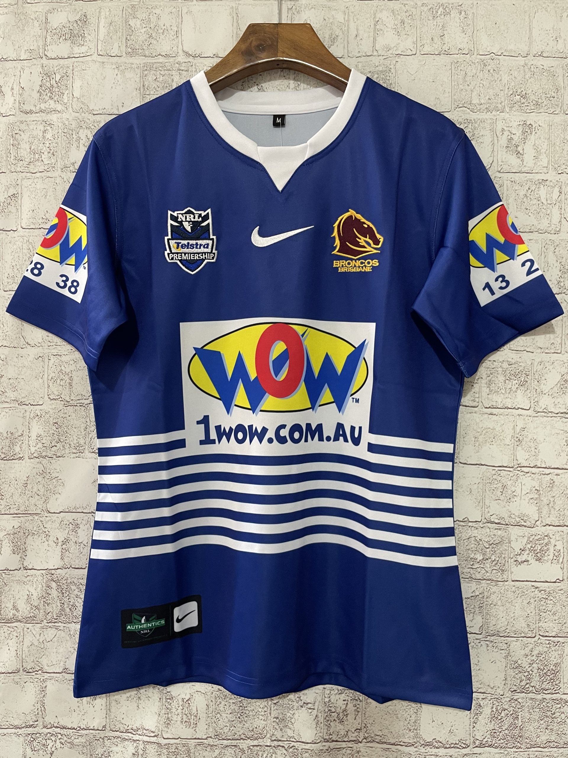 2010 Brisbane Broncos Cyril Connell Retro Jersey